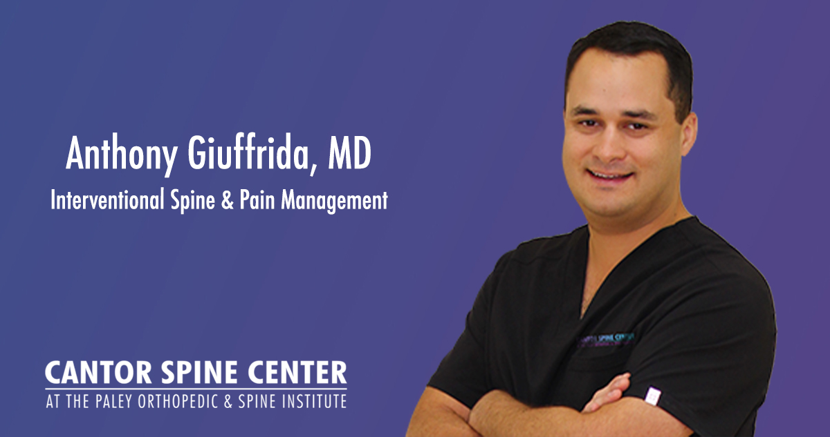 Anthony Giuffrida, MD Interventional Pain Management