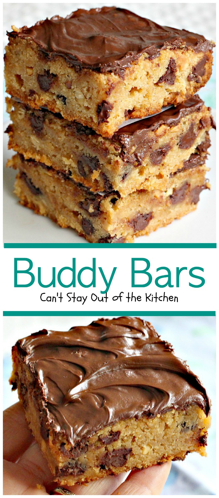 Buddy Bars Can't Stay Out of the Kitchen