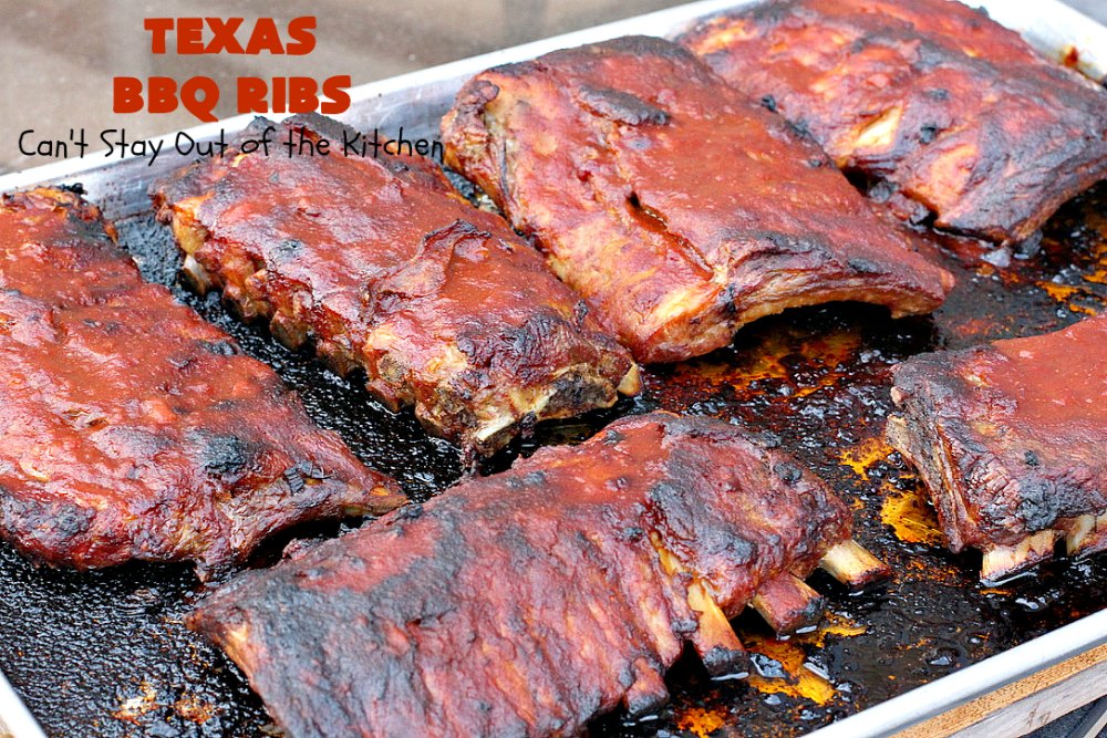 Texas BBQ Ribs Can't Stay Out of the Kitchen