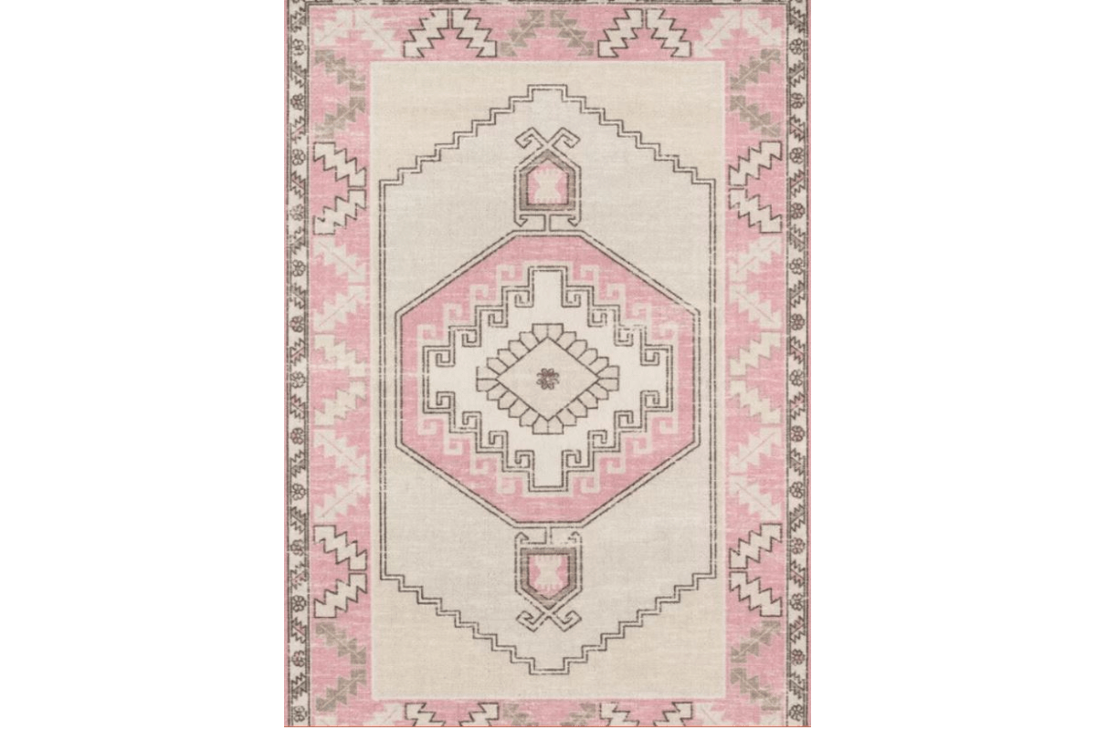 B02 HANNAH LIGHT PINK RUG Canvas Event Furniture