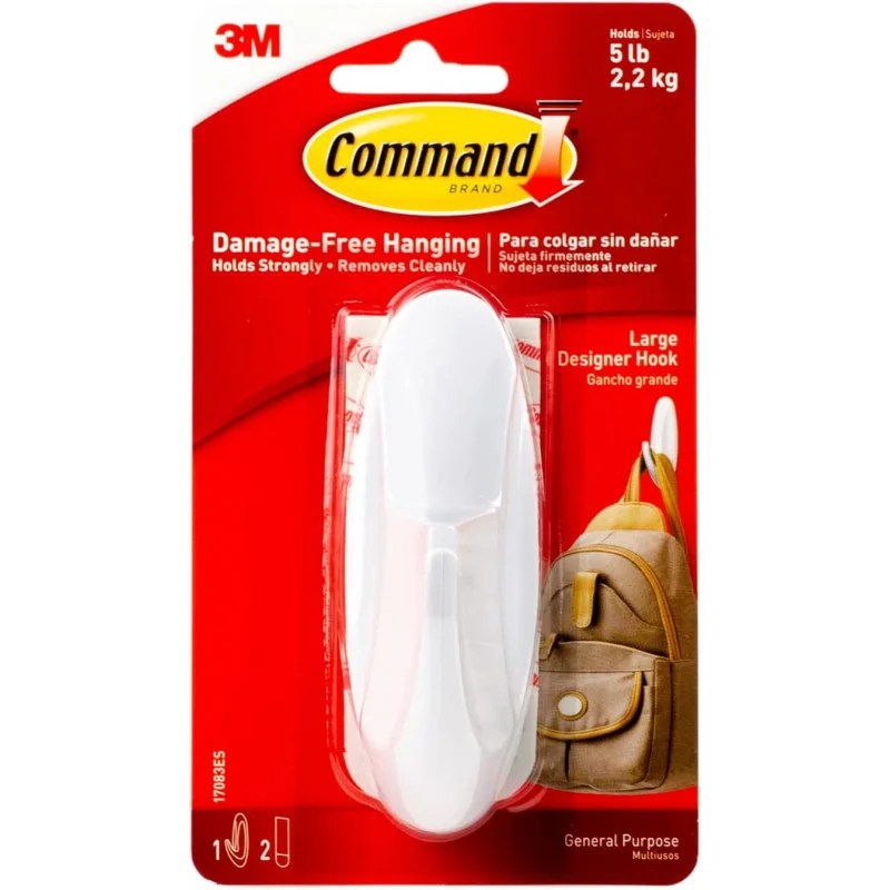 Command Large Designer Hook Canvas General Trading L.L.C