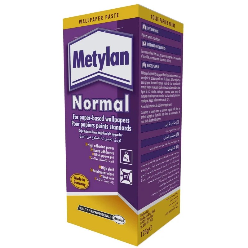 Metylan Normal Wallpaper Paste 125g Canvas General Trading L.L.C