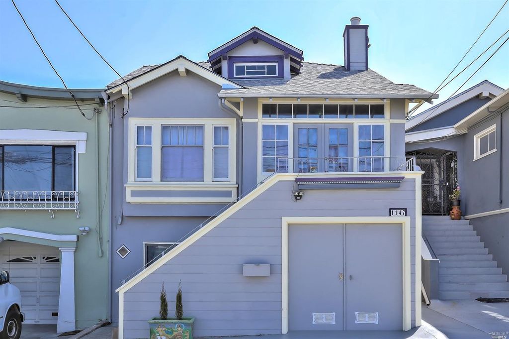 Charming Home w/Backyard in Crocker Amazon, SF Canvass Properties