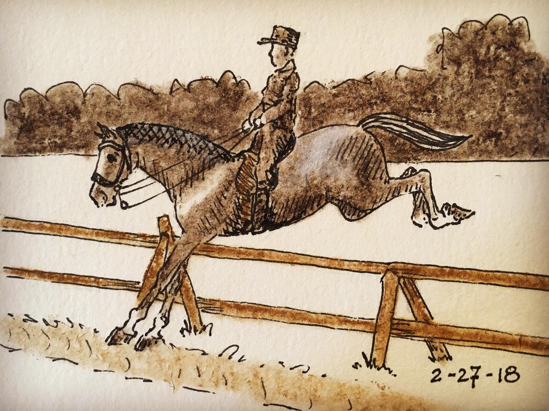 22718 Guy Jumping Rails Canvasworks Designs