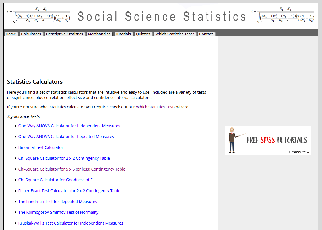 Marketing Research Calculators from TTests and ChiSquares to Power