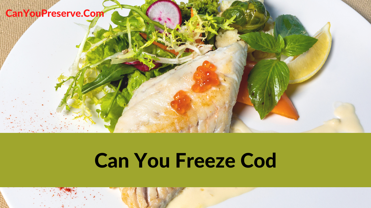 Can You Freeze Cod How Long Does Cod Last In The Freezer? Can You