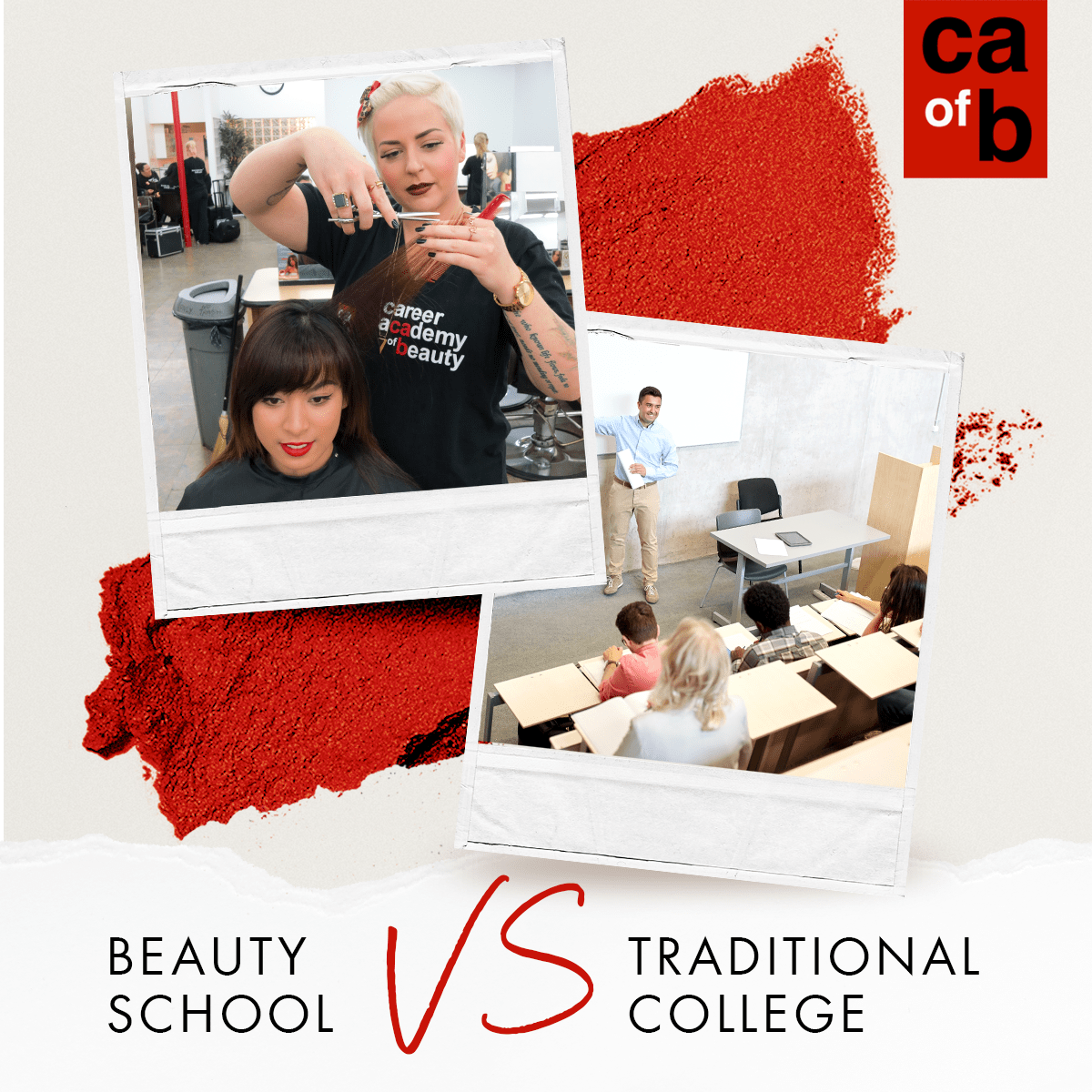 What’s the Difference Between Beauty School and Traditional College