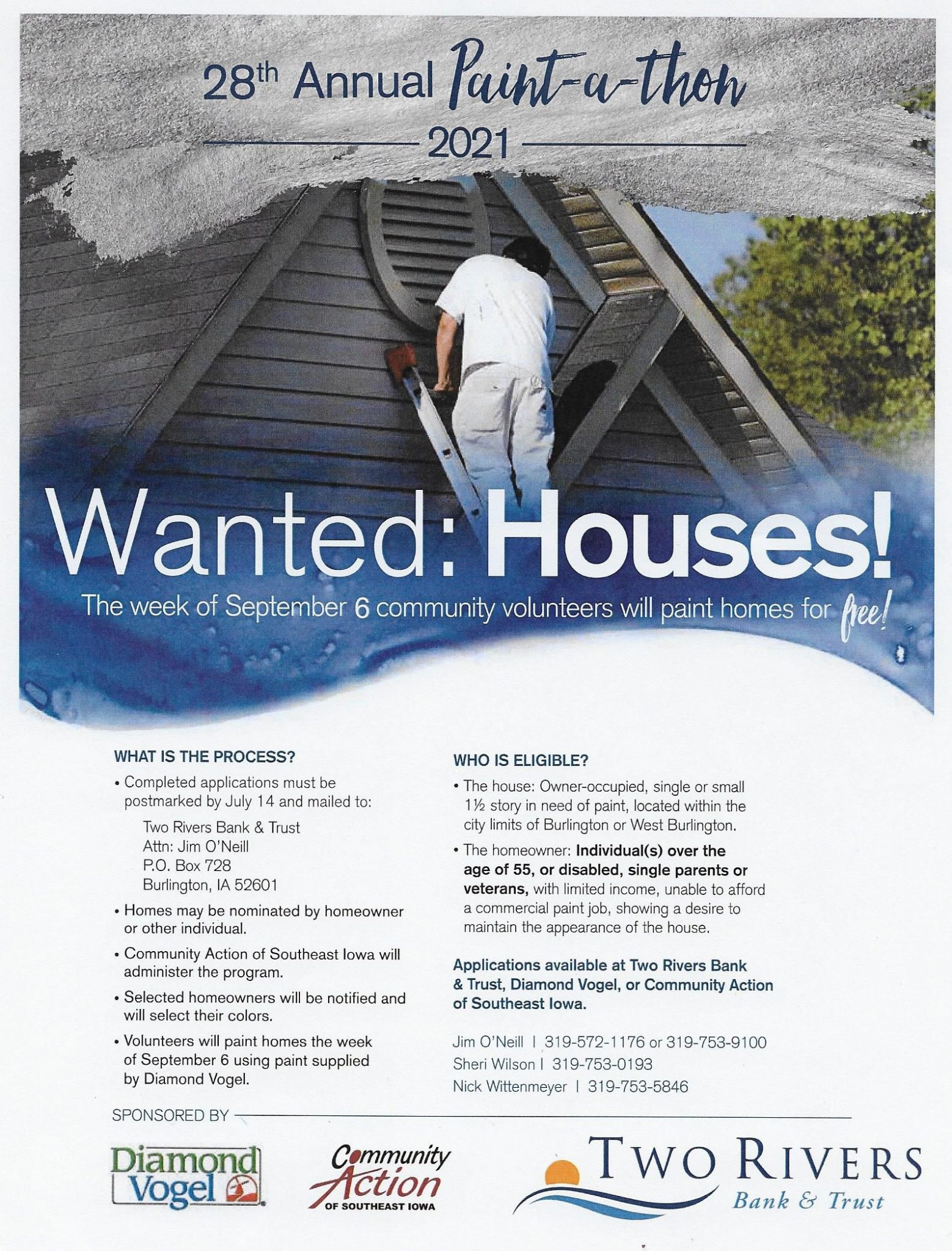 Burlington PaintaThon Community Action of Southeast Iowa