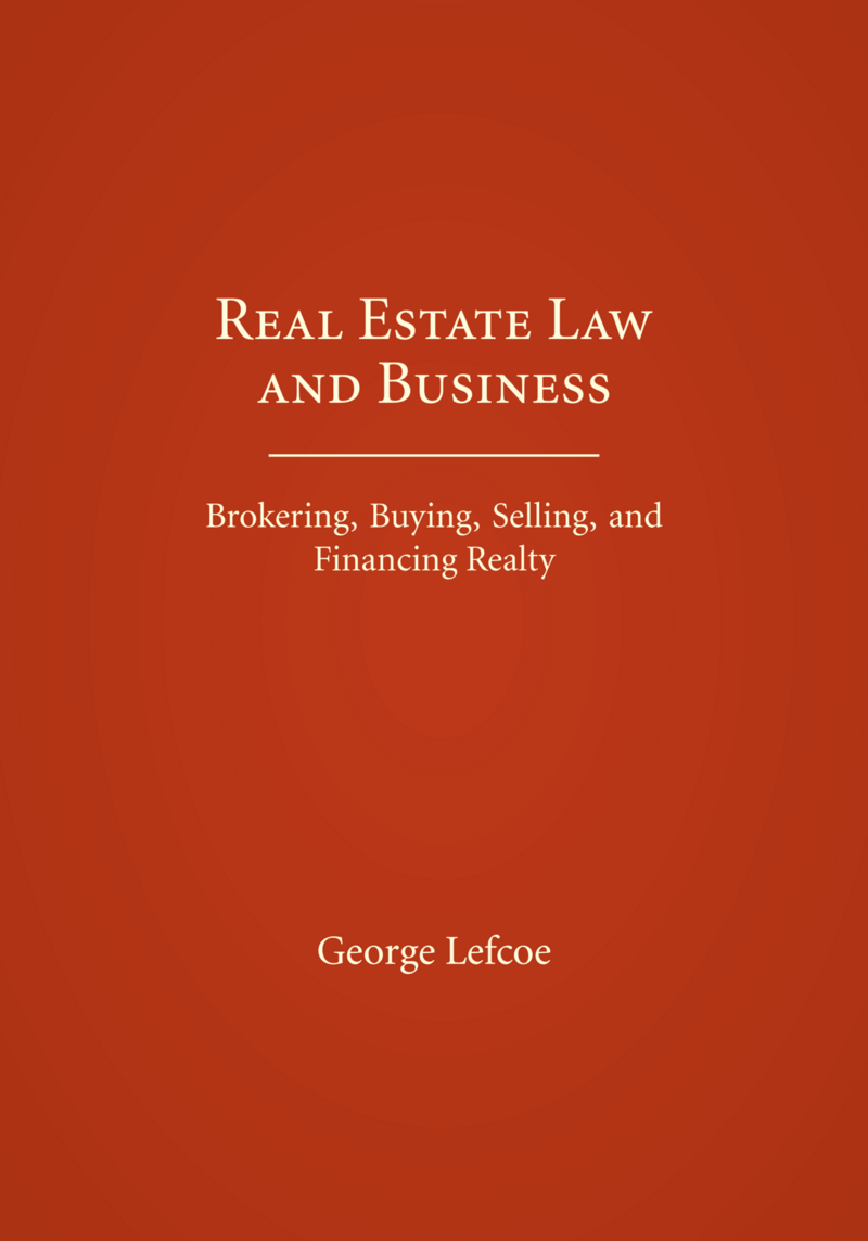 CAP Real Estate Law and Business Brokering, Buying, Selling, and