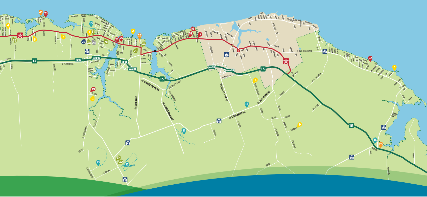 Trails Regional Town of CapAcadie