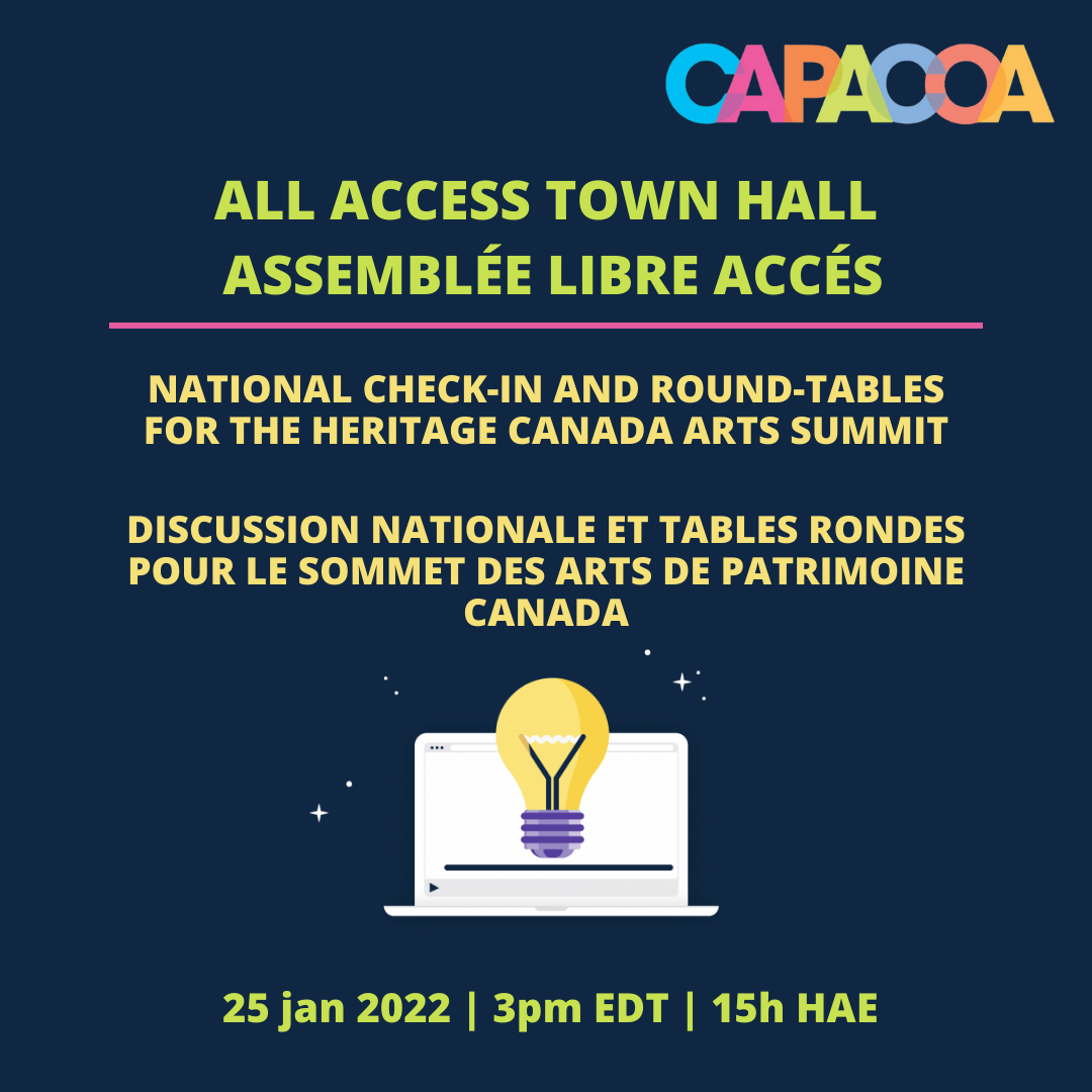 All Access Town Hall National CheckIn and Round Table Discussions