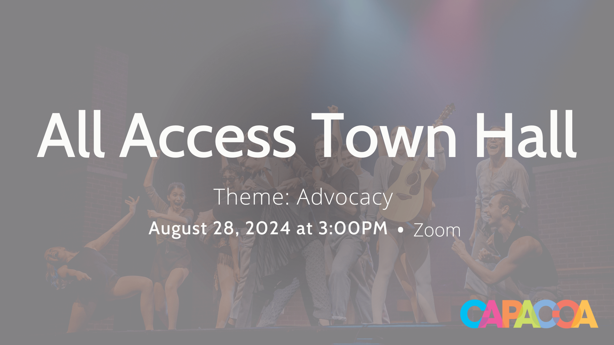 All Access Town Hall Canadian Association for the Performing Arts