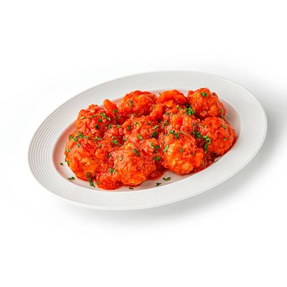 Marinated meatballs (in tomato sauce)