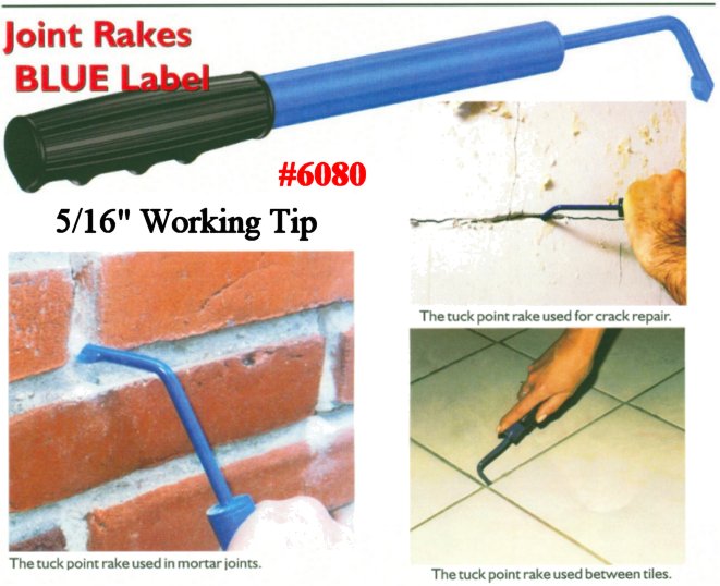 Tungsten Carbide Masonry Grout Joints Raker Abrasive Material Corner