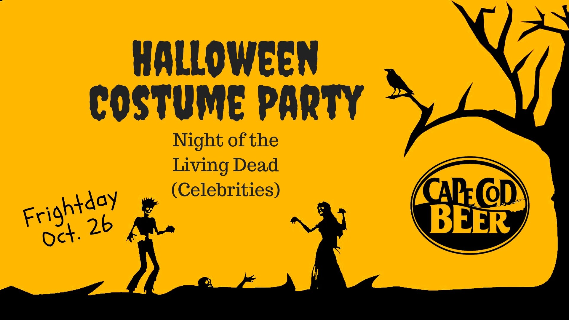 Halloween Costume Party Night of the Living Dead (Celebrities) Cape