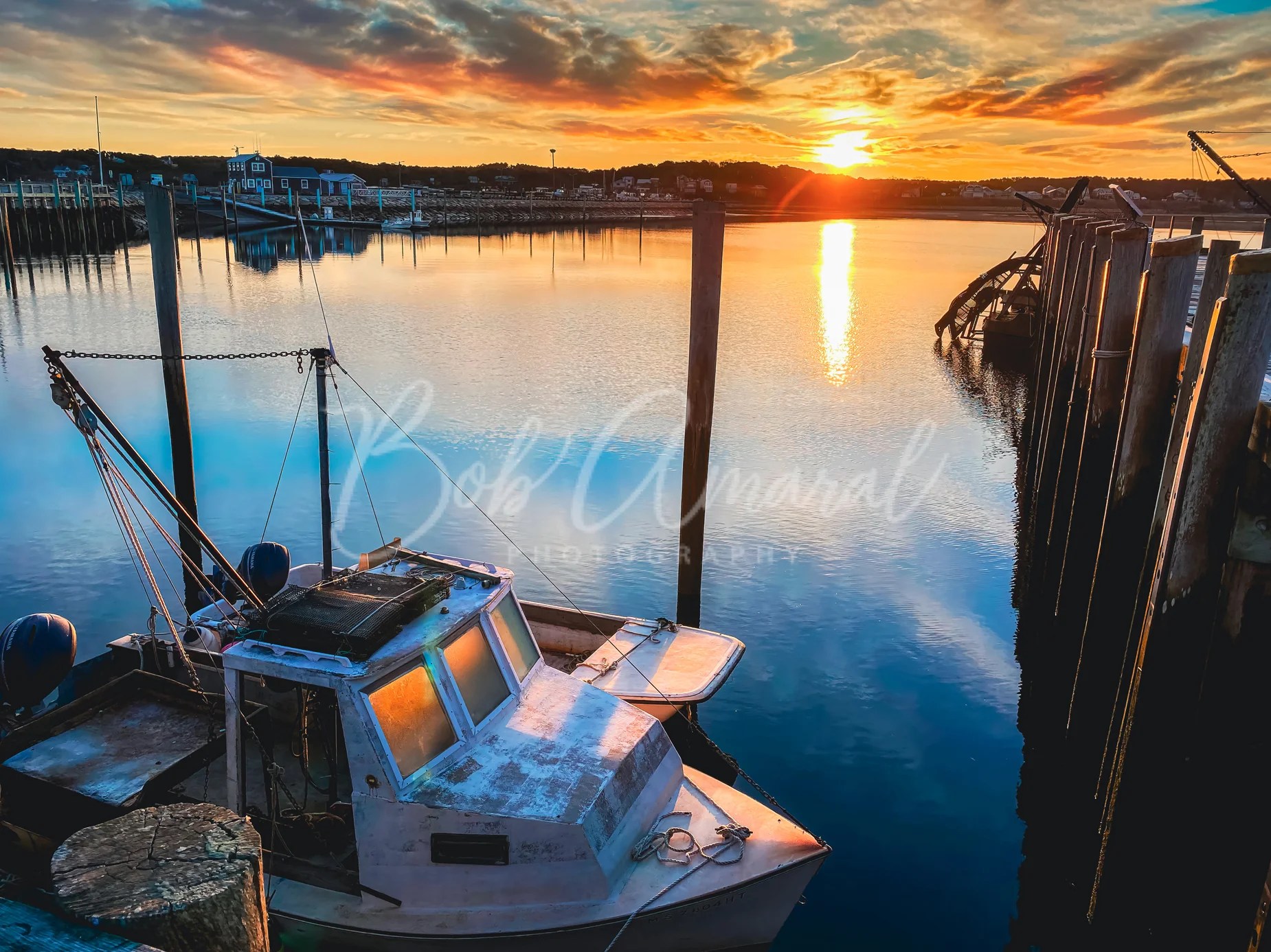 Wellfleet Pier Photo For Sale. Bob Amaral Photography