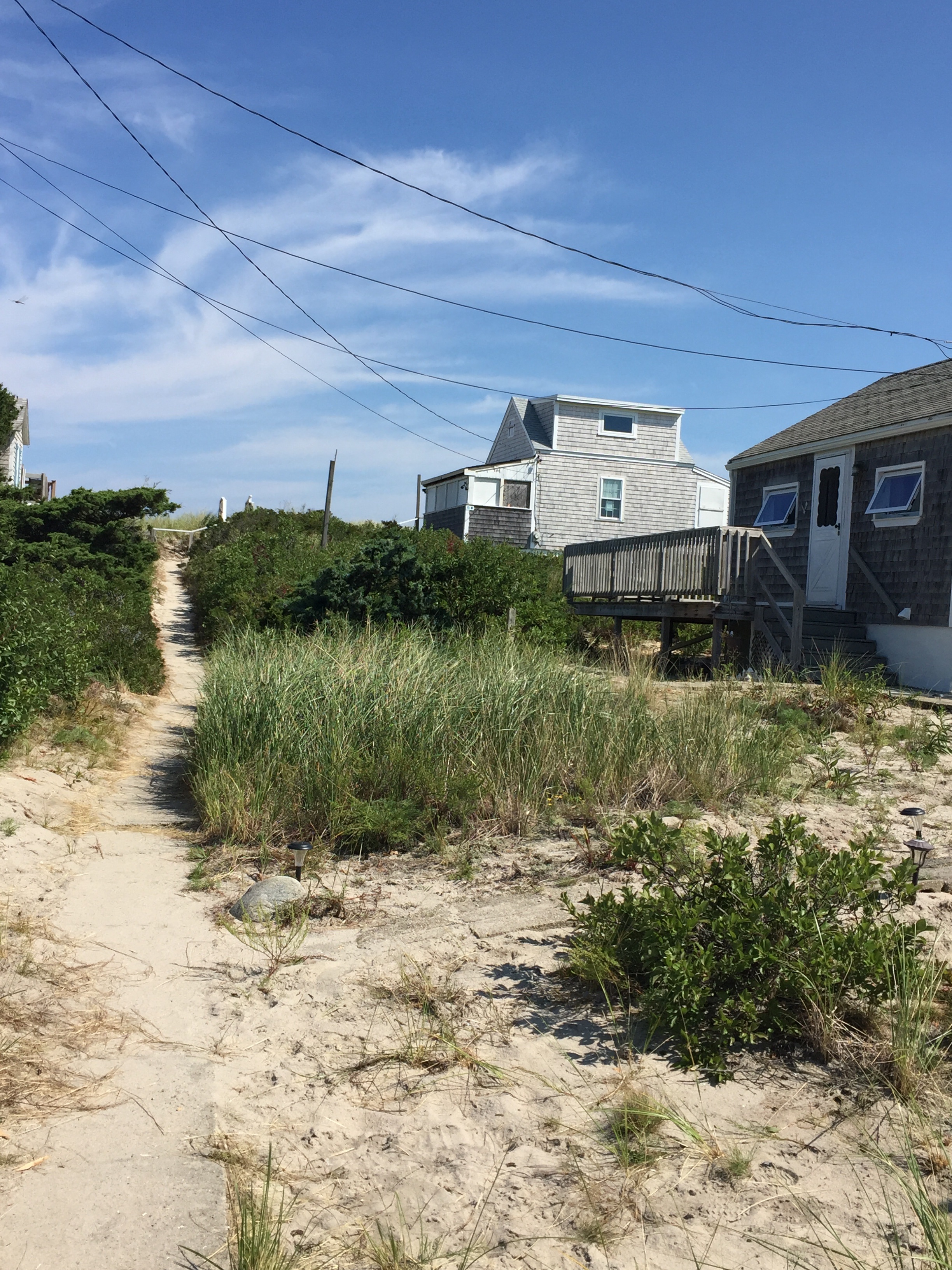 Cape Cod Bay Private Beach Cottage for Rent cozy and quaint