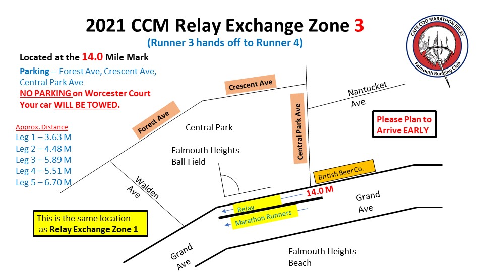 Marathon Relay Route Map Cape Cod Marathon Weekend