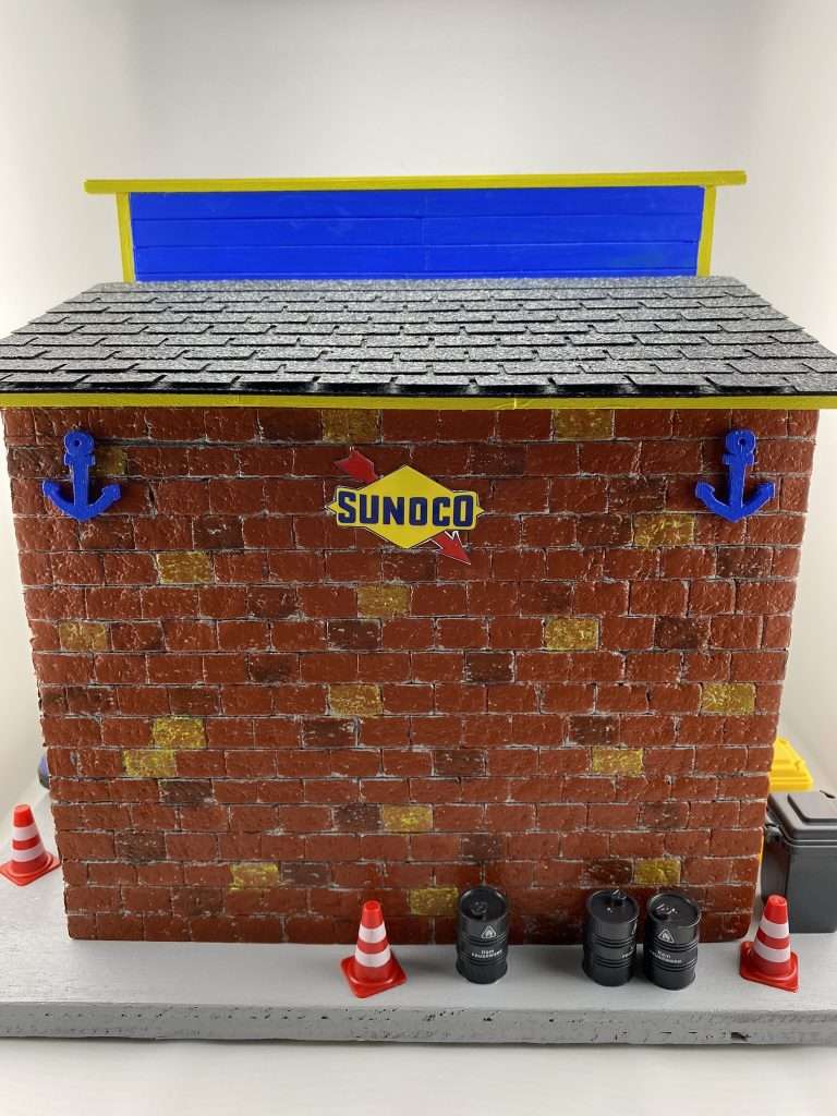 Sunoco Gas Station Cape Cod Miniatures