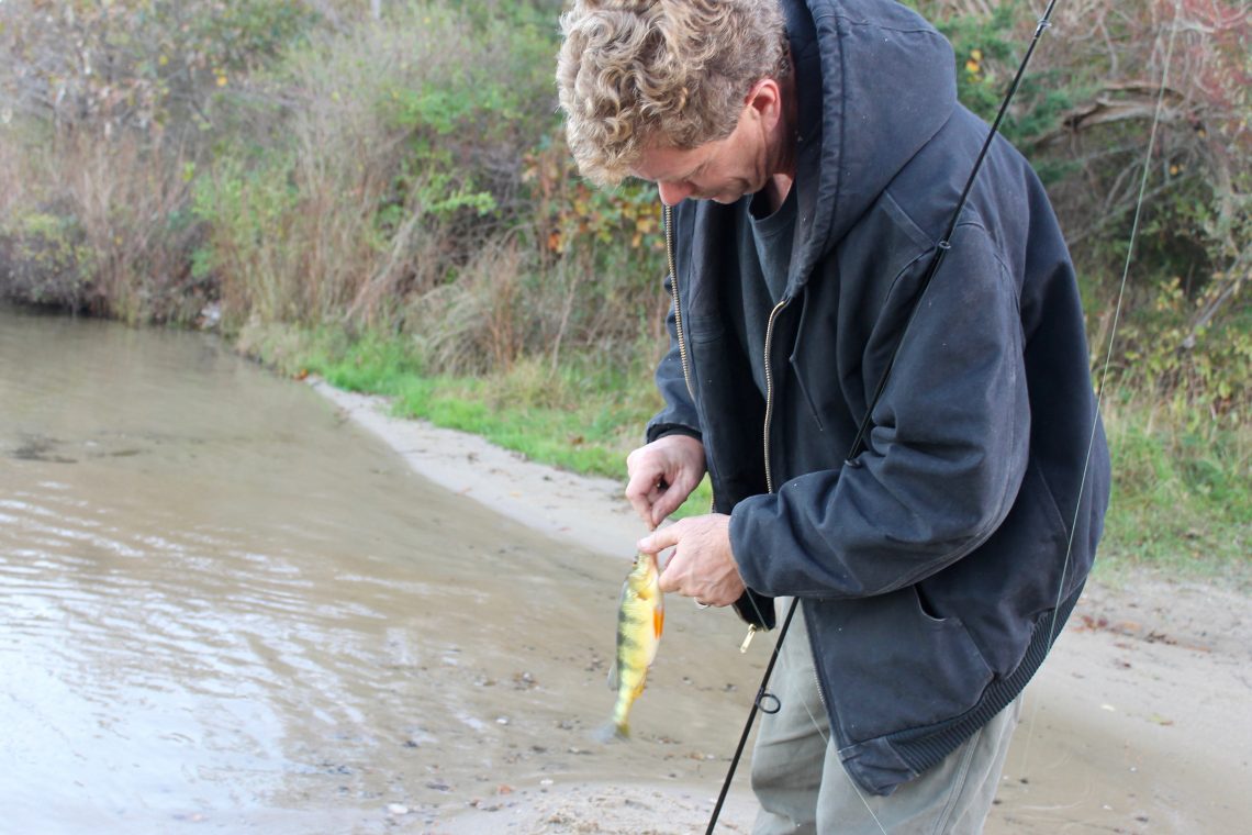 Fishing After Work “It’s stress relieving.” Cape Cod Wave