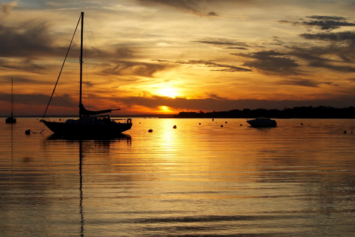 Golden Sunset At Monument Beach Slideshow Cape Cod Wave