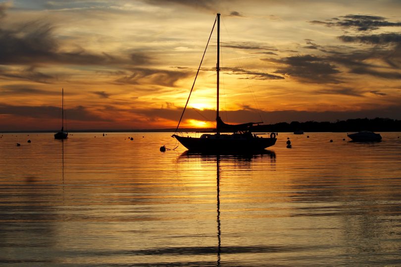 Golden Sunset At Monument Beach Slideshow Cape Cod Wave