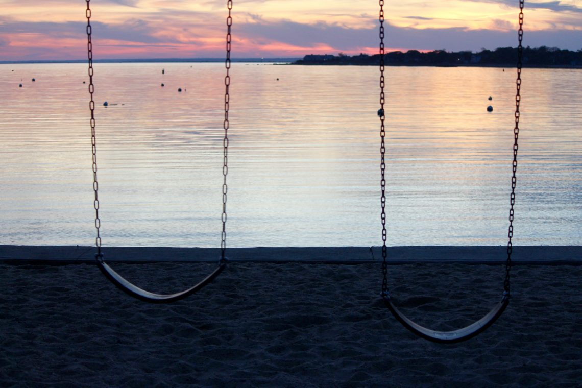 Golden Sunset At Monument Beach Slideshow Cape Cod Wave