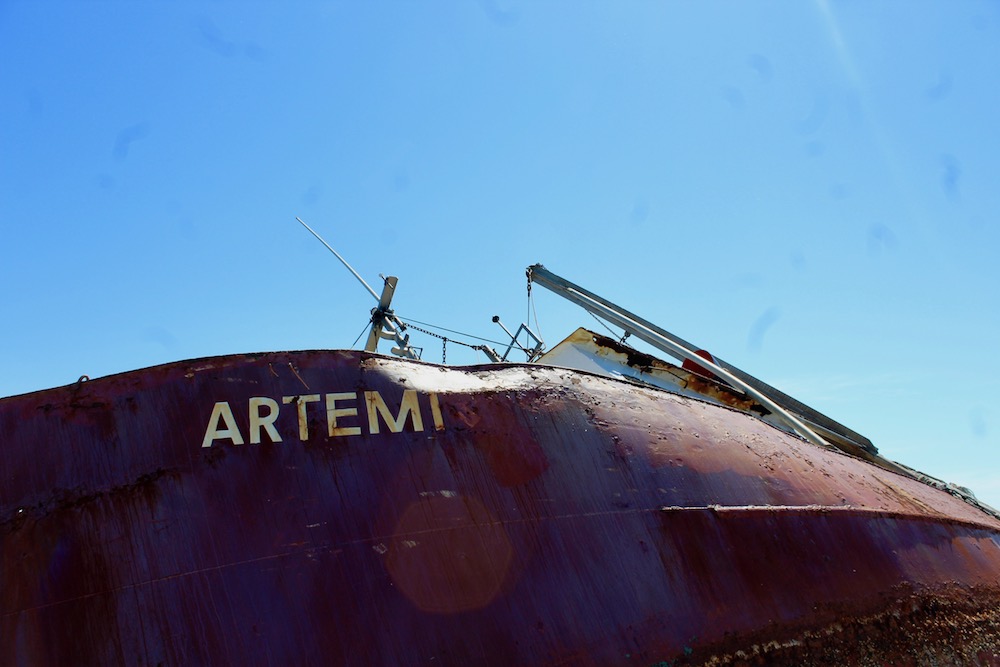 Ode to Artemis — Provincetown’s Real Live Shipwreck Cape