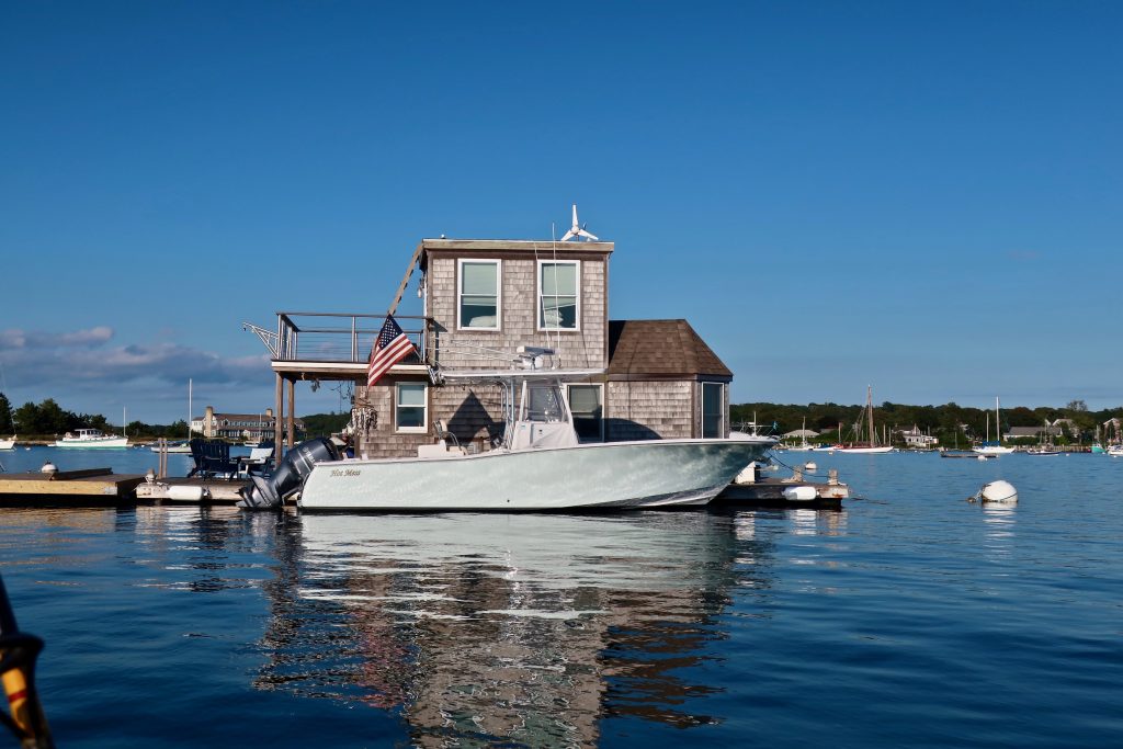 The Best Cape Cod Neighborhood; Woods Hole Houseboats Slideshow