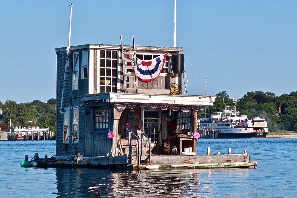 The Best Cape Cod Neighborhood; Woods Hole Houseboats Slideshow