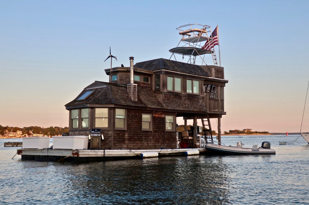 The Best Cape Cod Neighborhood; Woods Hole Houseboats Slideshow