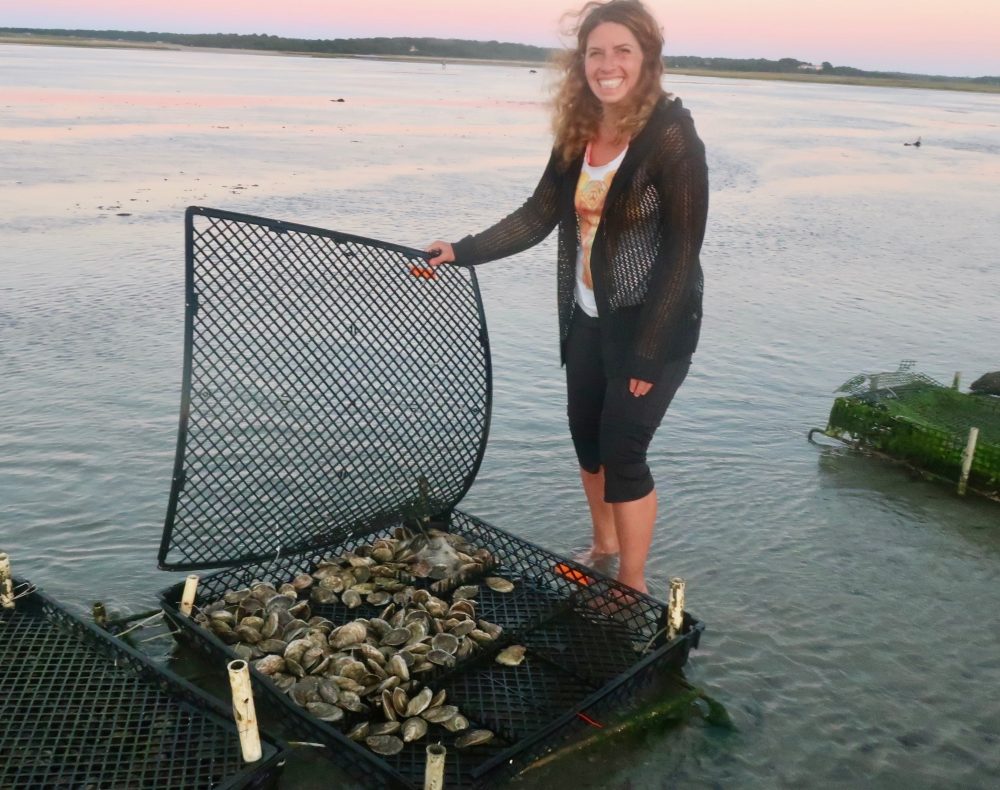 An Eastham Oyster Farmer & The Wellfleet Oysterfest On The Flats Near