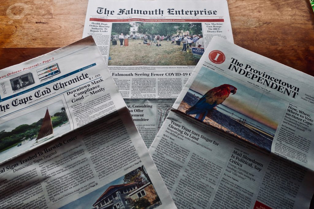 Breaking The News An Essay About Local Journalism On Cape Cod Cape Cod Wave