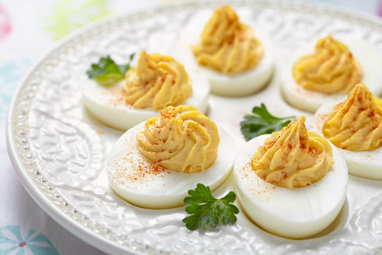 White Truffle Deviled Eggs Cape Coral Olive Oil Company