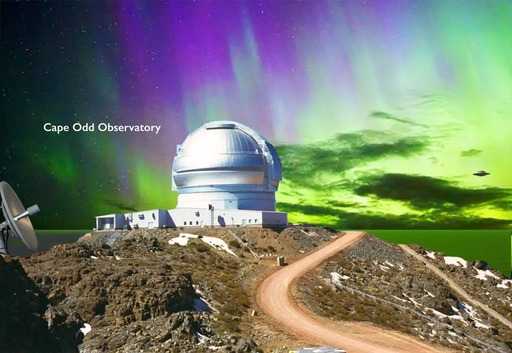 Cape Odd Observatory — Aurora Borealis Cape Odd