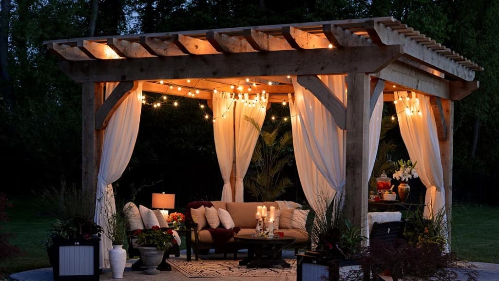 Pergola Decorating Ideas For Weddings Shelly Lighting