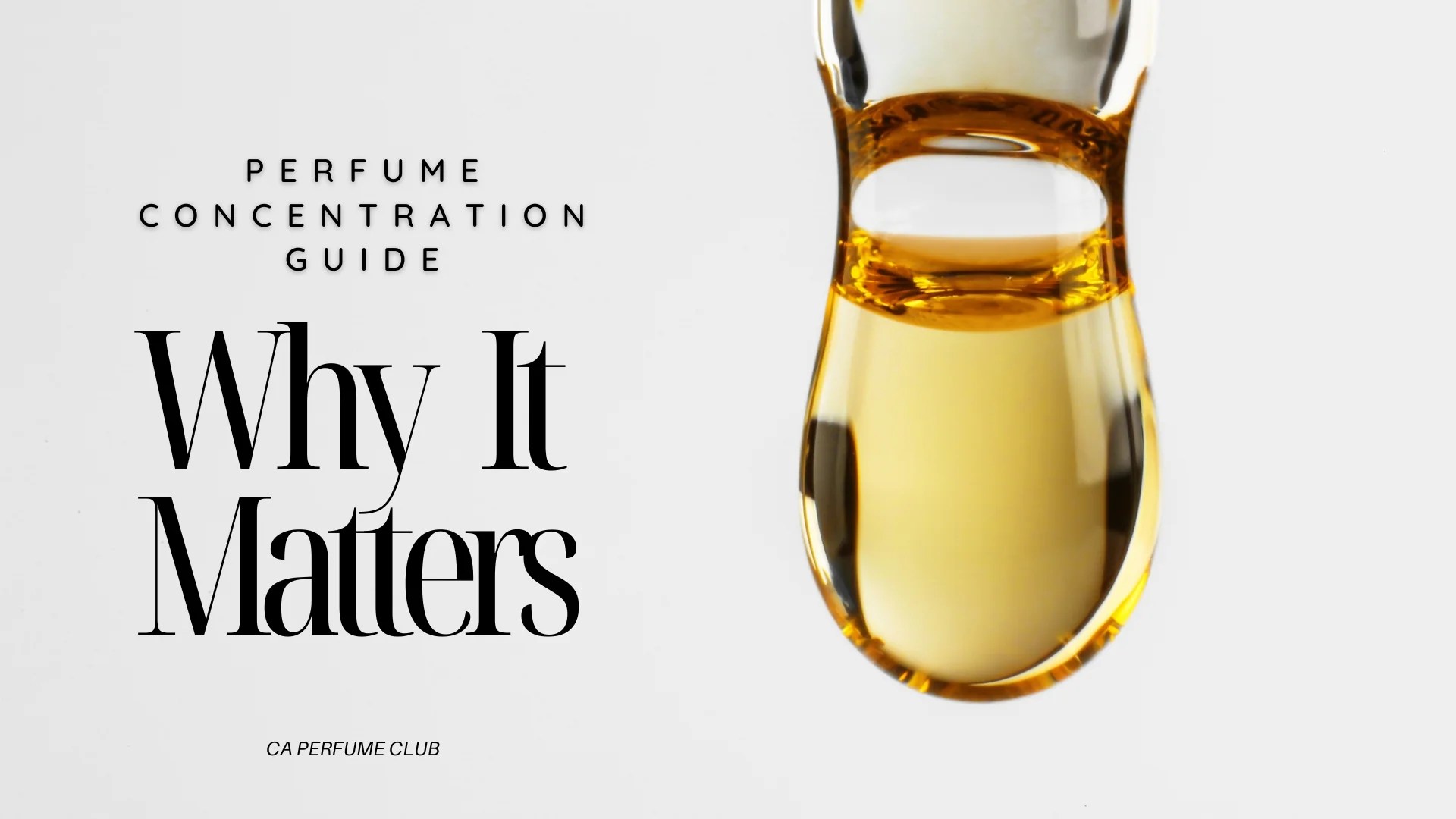Perfume Concentration Guide Why It Matters CA Perfume Club