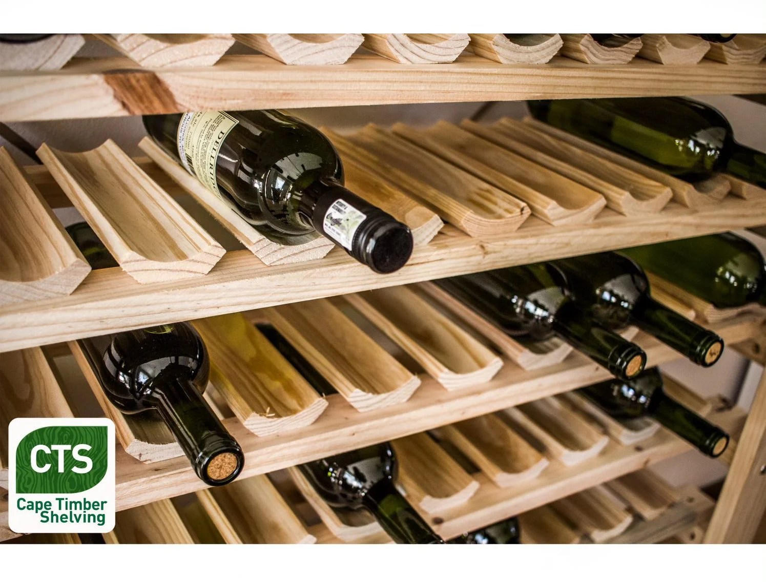 Wine Rack DIYKit For Sale Cape Timber Shelving