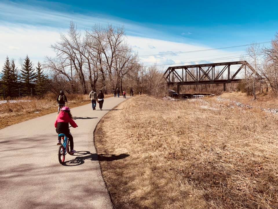 Family bike rides in Calgary Cape Town to Calgary