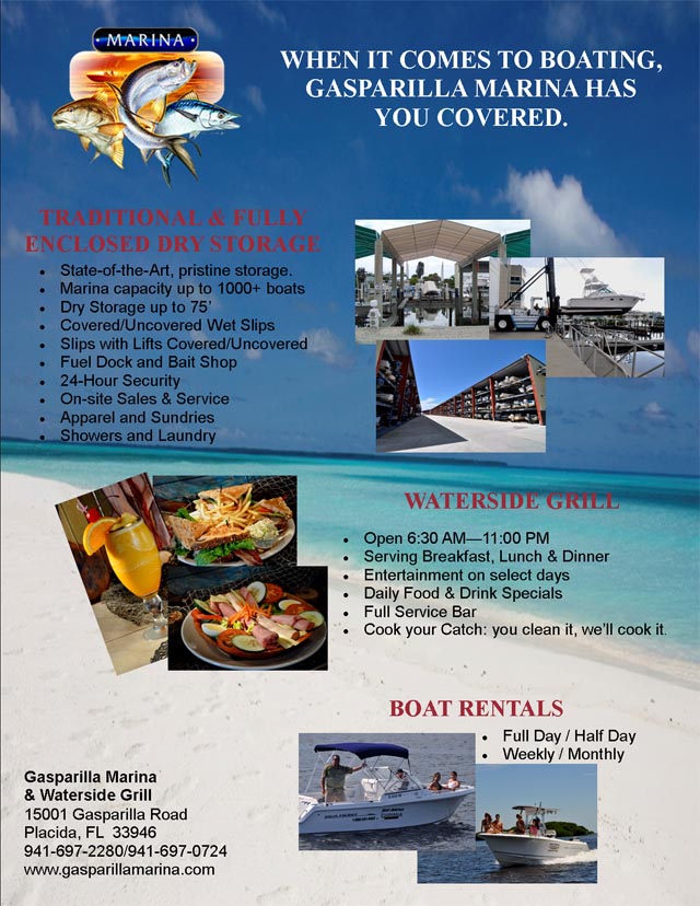 Gasparilla Marina cam Placida, FL