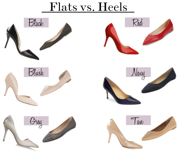 Work Wednesday Flats vs. Heels for the Office Capitol Hill Style
