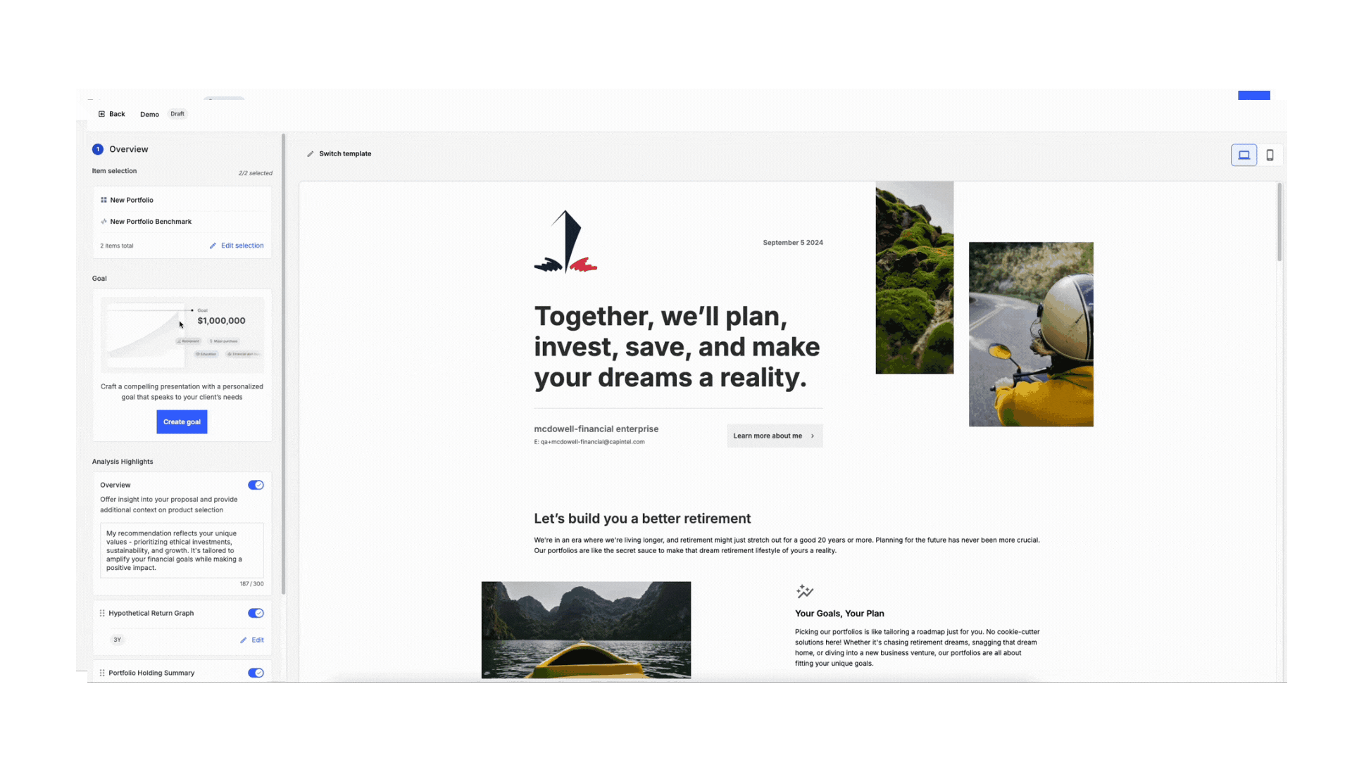 Introducing OMNI A Guide to Creating Digital Investment Presentations
