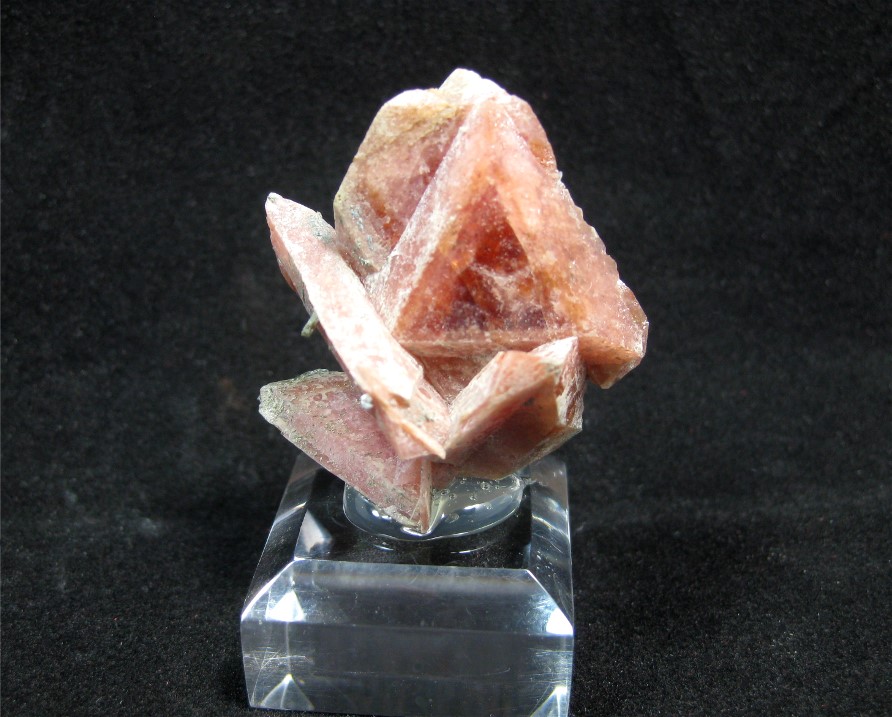 Rhodochrosite, Poudrette Quarry, Mont SaintHilaire, Québec, Canada