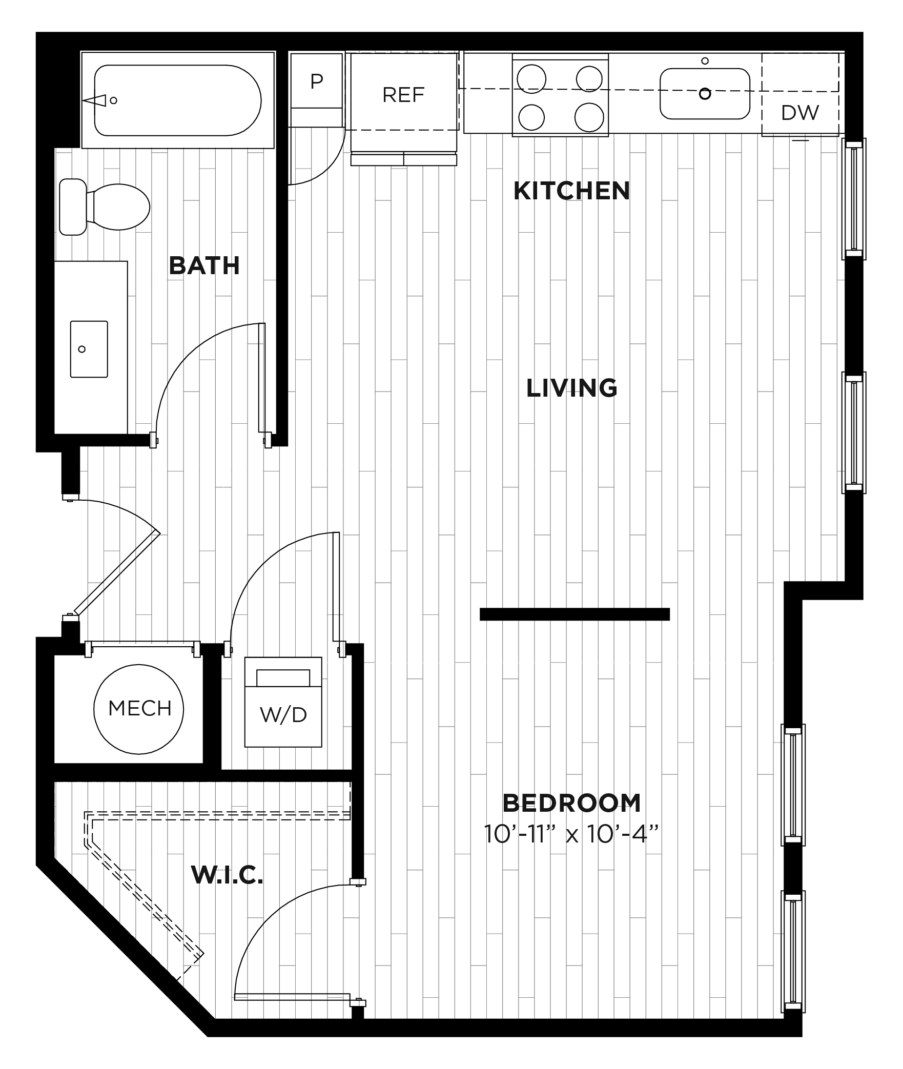 Studio, 1 & 2BR Luxury Apts in Savannah Historic District GA