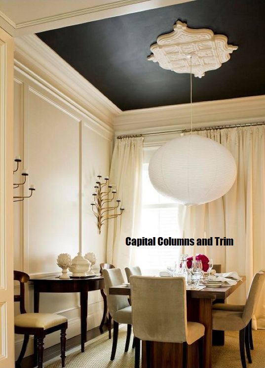 Wainscoting Gallery Capital Column