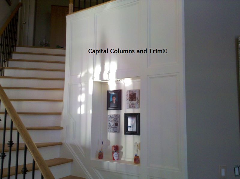 Wainscoting Gallery Capital Column