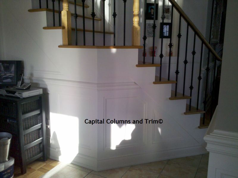 Wainscoting Gallery Capital Column