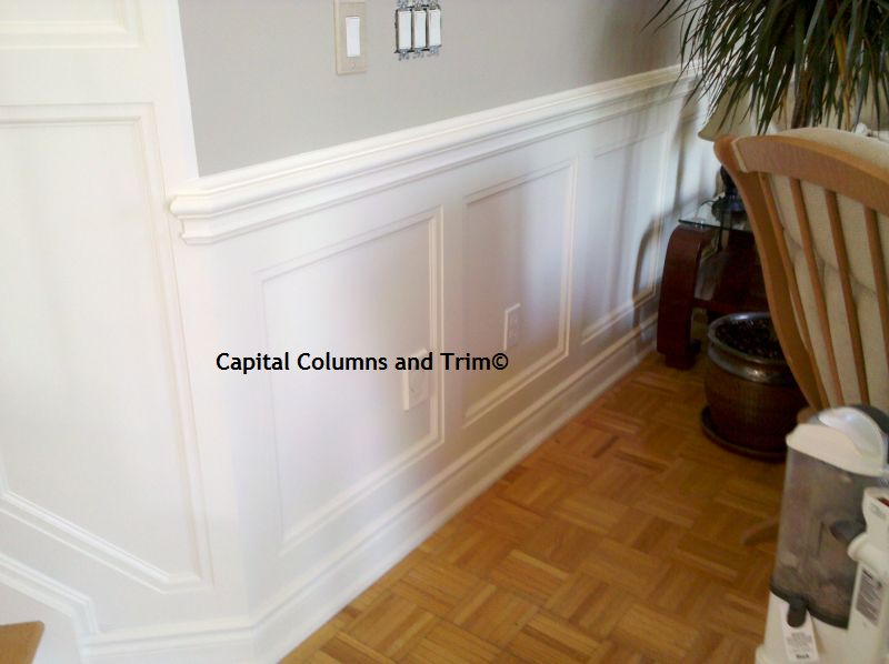 Wainscoting Gallery Capital Column