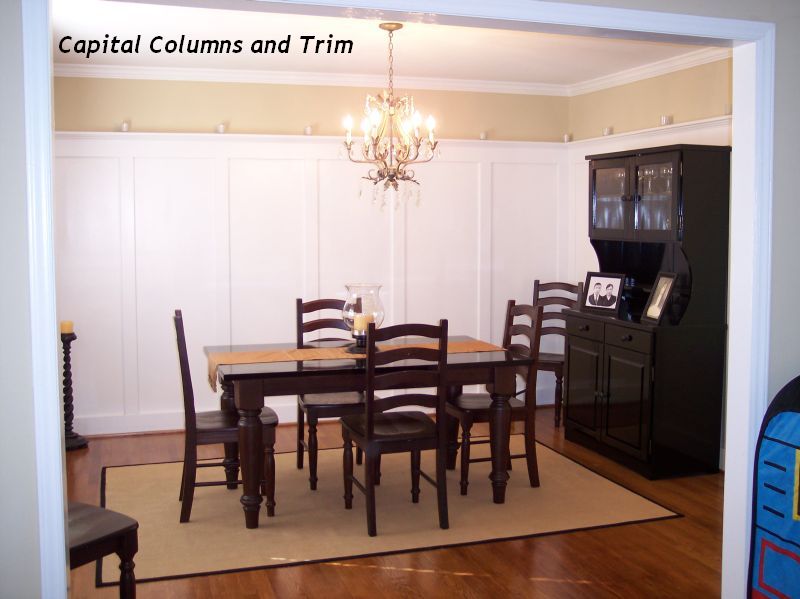 Wainscoting Gallery Capital Column