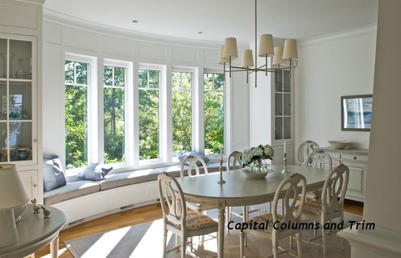 Wainscoting Gallery Capital Column